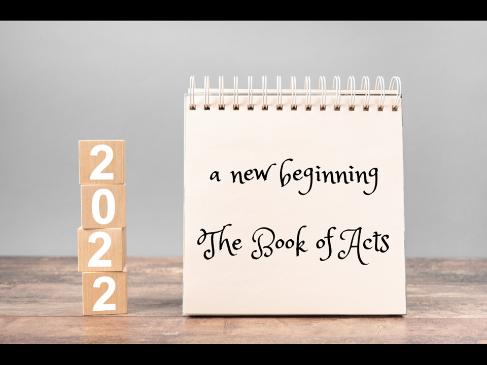 Sermon: The Book of Acts
